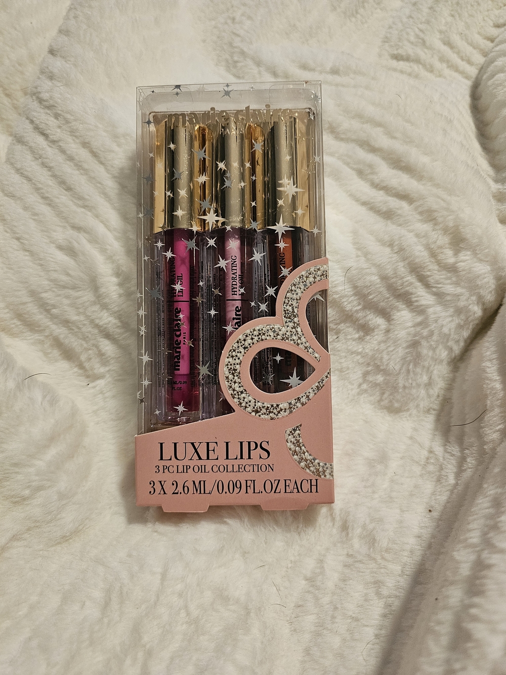 marie claire Luxe Lips 3pc Lip Oil Collection